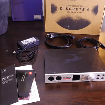 Antelope Audio Discrete 4 Synergy Core Thunderbolt / USB Audio Interface with Onboard DSP 2019 - Present - Silver image 1