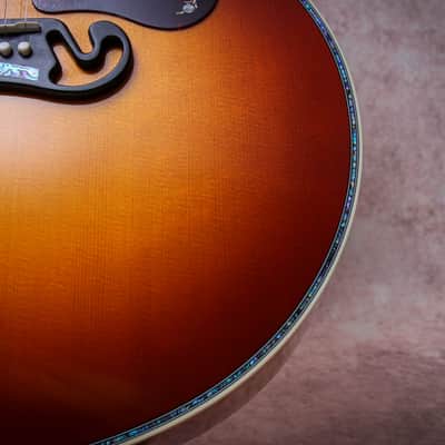 GIBSON USA Custom Shop SJ-200 5A Custom Select "Wildfire Burst + Ebony" (2025) image 9