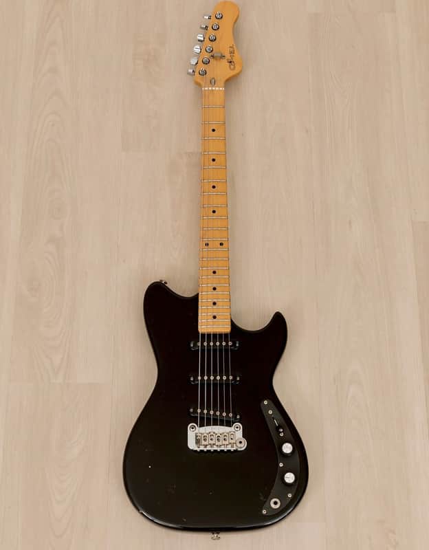 1982 G&L SC-3 First-Year Vintage Slab Body Electric Guitar Black w/ Case image 1
