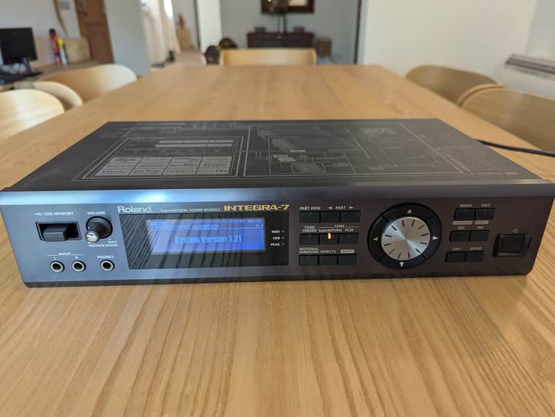 Roland Integra-7 SuperNatural Sound Module 2012 - Present - Black image 1