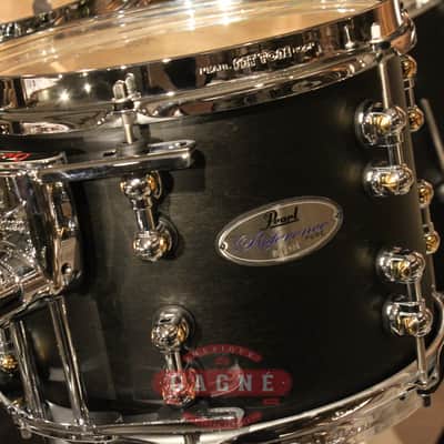 Pearl Reference Pure 6-piece Matte Black Drum Set (10-12-13-14-16-22) image 6