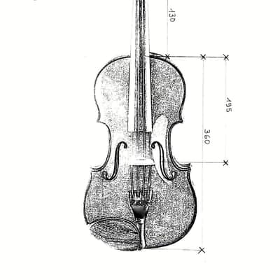 Violin by Gennaro Gagliano Violin by Gennaro Gagliano 1765 Made in Naples in 1765 image 4