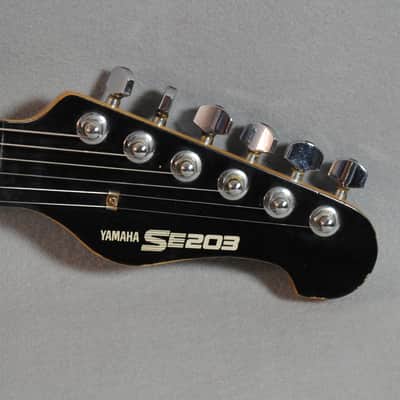 Yamaha SE203 Electric Guitar Black Professionally Set Up! | Reverb