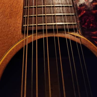 1965 Gibson B-25-12 Natural w/ OHSC | Medium Aged Naturally image 13