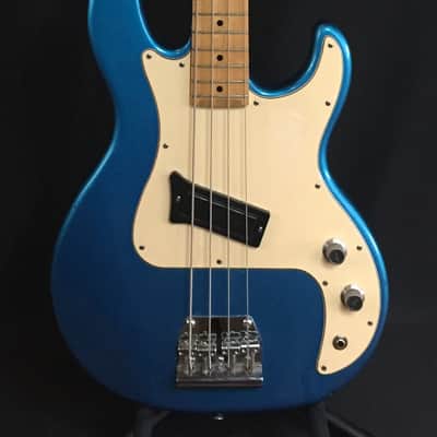 1982 Peavey USA T-20 4-String Bass Guitar Frost Blue Metallic w/ OHSC image 1
