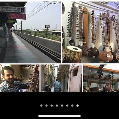 Amazing Vintage 75 years old Tanpura, by most Renowned Maker (Naskar's) image 10