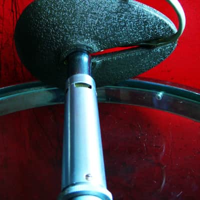 Vintage 1960's Altec 660A dynamic microphone "Salt Shaker" w period stand & cable Hi Z 632C 633A image 15