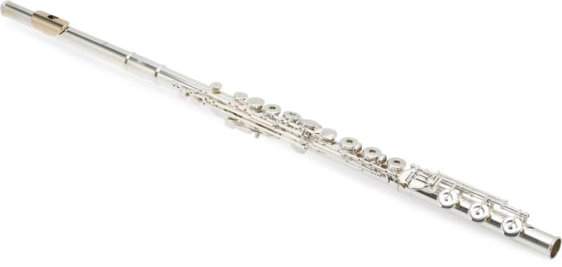 Pearl Flutes 665RBEVGR Quantz Series Vigore Model Intermediate Flute with 3k Gold Lip Plate and C# Trill image 1