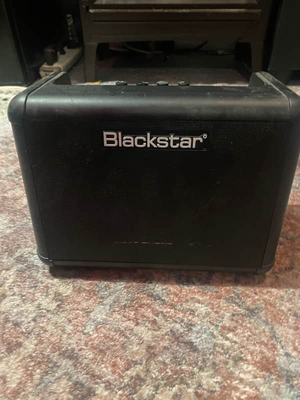Blackstar Super Fly Bluetooth 12-Watt 2x3" Battery-Powered Mini Guitar Combo 2018 - 2020 - Black image 1