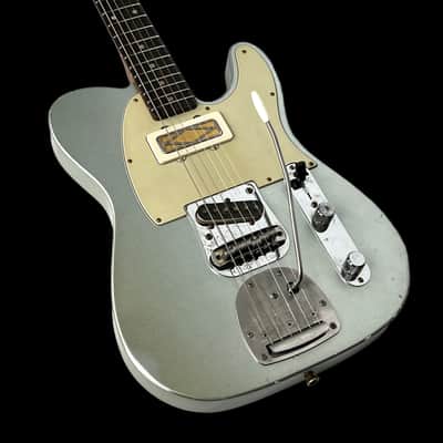Mario Martin T-Jazz 2022 Firemist Silver w/ Birdseye Maple Neck & Novak Pups NEW (Authorized Dealer) image 3