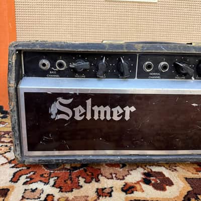 Vintage 1960s Selmer Treble N Bass 50 MKIII MK3 Valve Guitar Amplifier Head Bild 2