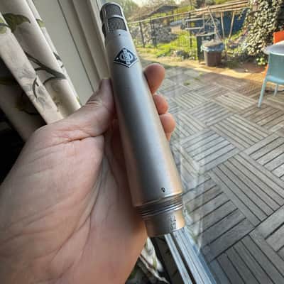 Very early Neumann SM2 stereo tube microphone ( nickel capsules ) image 11