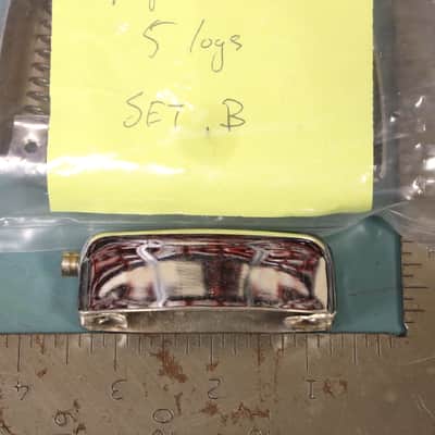 Vintage Rogers Bread & Butter Tab Lug, Single Tension For Toms 3916R, 5-Pack Set B image 12