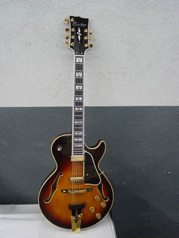 Custom Barker/Ibanez 7-string GB-10 1978 Sunburst image 1