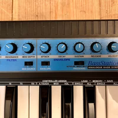Original Novation Bass Station Keyboard MK1 analog monophonic synthesizer image 6
