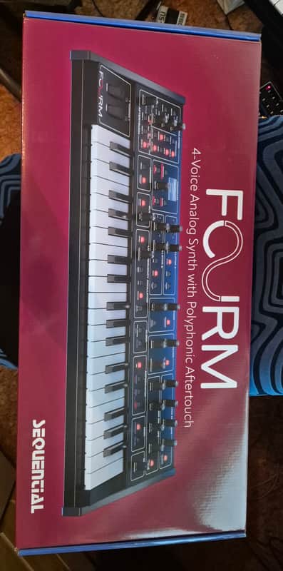 Sequential Fourm 37-Key 4-Voice Polyphonic Synthesizer