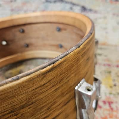 WFL 14x6.5" 3-ply Snare Drum - Nickel Hardware - 1950s image 15