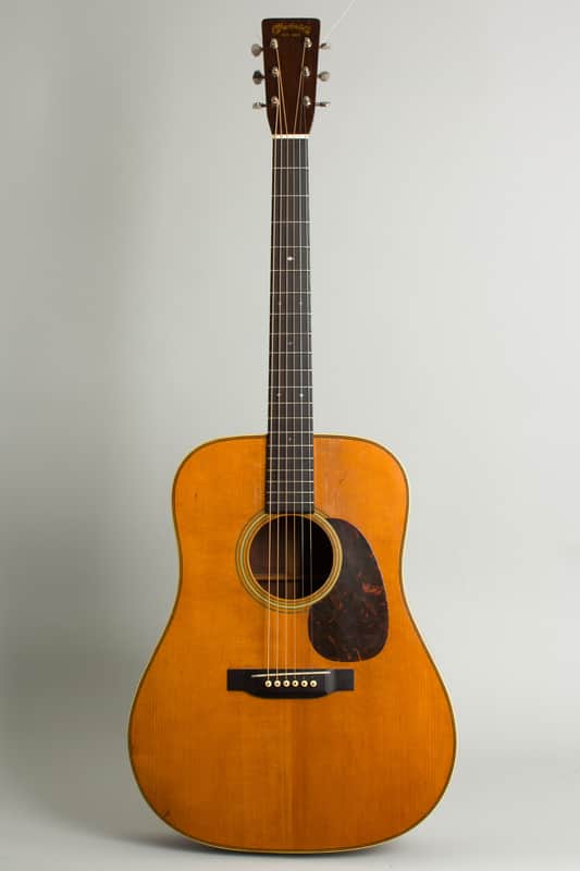 C. F. Martin  D-28 Flat Top Acoustic Guitar (1941), ser. #77774, molded fiberglass hard shell case. image 1
