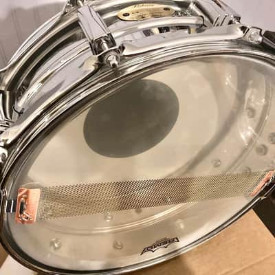 Ludwig 5x14" Chrome Over Brass Limited Edition Supraphonic Snare Drum image 7