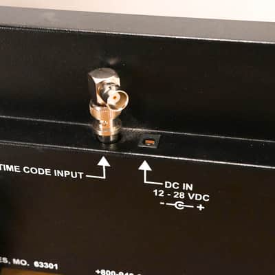 Masterclock TCD44 Time Code Display Studio Clock (NO POWER SUPPLY) CG01UW7 image 8