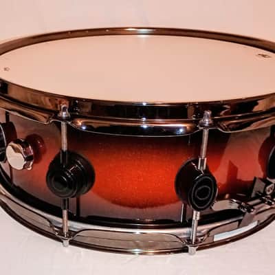 DW/PDP HYBRID MAPLE SNARE DRUM WITH INDE STRAINER SET FREE SHIP TO C-USA! image 4