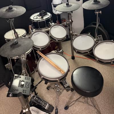Simmons SD1250 Electronic Drum Kit with Mesh Pads 2021 - Present - Black image 2
