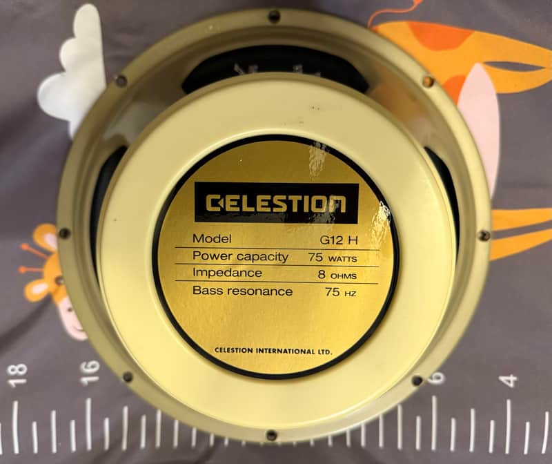 Celestion G12H-75 Creamback 12" 75-Watt 8 Ohm Speaker