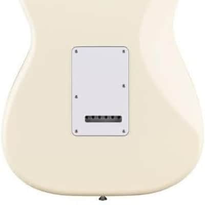 Fender Standard Stratocaster Electric Guitar - Olympic White image 2