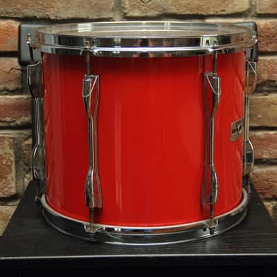 Yamaha Recording Custom 9000 - hot red 13x11 rack tom image 7