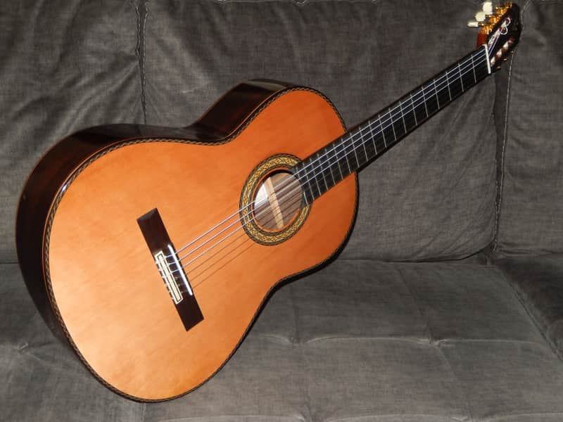 LEGENDARY "EL VITO" PROFESSIONAL RLC - LUTHIER MADE - WORLD CLASS - CLASSICAL GRAND CONCERT GUITAR - CEDAR/INDIAN ROSEWOOD - LATTICE BRACING image 1