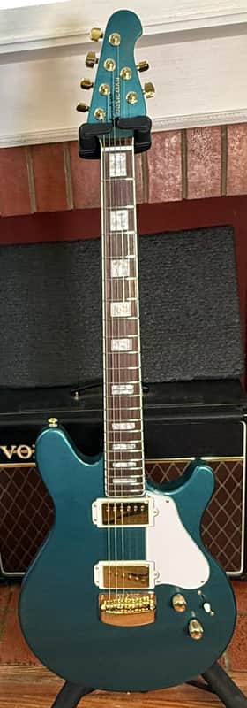 Ernie Ball Music Man BFR James Valentine – Pine Green – Signed – #21/63 – OHSC + COA image 1