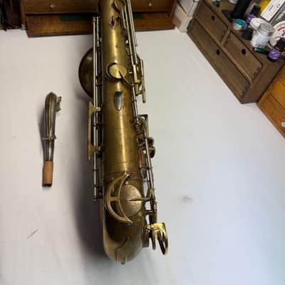 King Super 20 Around 1947 - Bare Brass image 5
