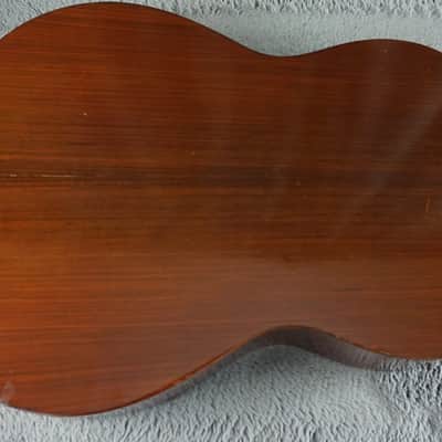 Teruaki Nakade No. 20 Classical Guitar 1964 Tokyo Handmade w/ Hard Case – Refret, Crack Repair, Setup image 16