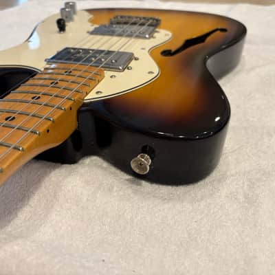 2010 Fender Classic Series ’72 Telecaster Thinline - All Original - Sunburst image 7