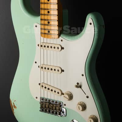 Fender Custom Shop 58 Stratocaster Relic  2022 - Surf Green (COD 2169UG) image 6