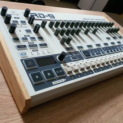 Solid Oak replacement end cheeks for the Behringer RD8, RD9 & LM Drum Drum Machine image 11