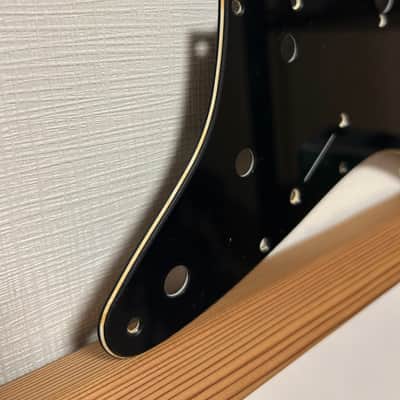 Fender Custom Shop Genuine Relic Pickguard 3-ply Black 1960 Stratocaster Pickguard image 6