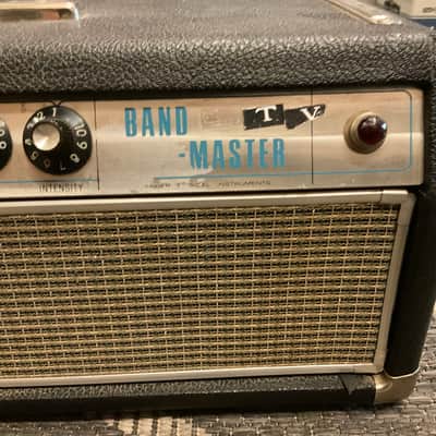 Fender Bandmaster 50-Watt 2-Channel Guitar Amp Head - Silverface image 6