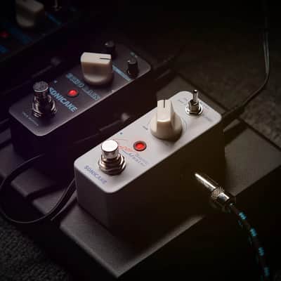 SONICAKE  Sonic Super Master Clean Boost Buffer Guitar Bass Effects Pedal +12dB Gain Effect,price include the import duty to US buyer image 7