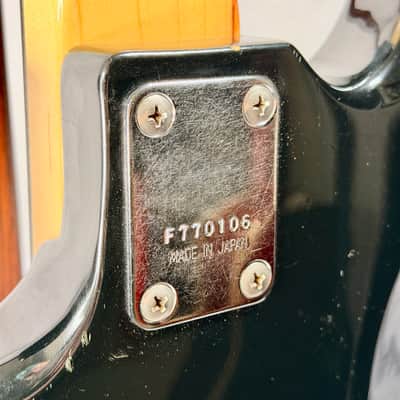 1977 Ibanez 2609B Professional Black Eagle Bass image 13