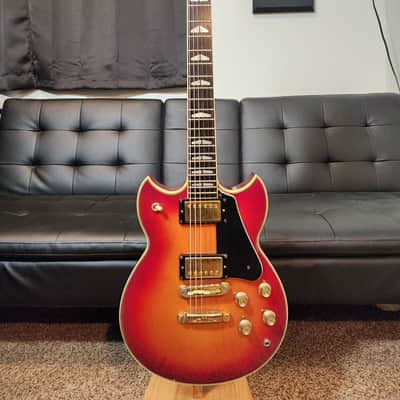 Yamaha SG-1000 | 1982 | Cherry Sunburst (Upgraded Tim Shaw Pickups) image 2