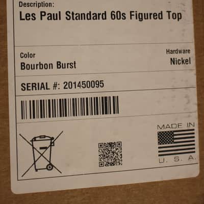 2025 Gibson Les Paul Standard '60s Figured Top Electric Guitar Bourbon Burst w/Case 9lbs 2oz image 6