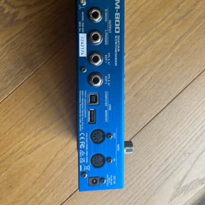 Boss GM-800 Guitar Synthesizer 2023 - Present - Blue image 3