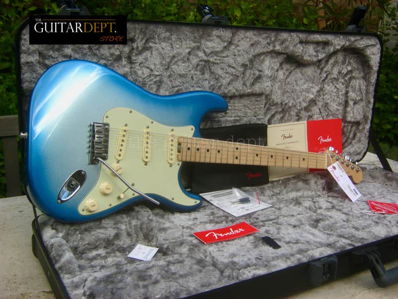 ♚MINT♚ 2019 FENDER AMERICAN ELITE STRATOCASTER USA ♚ SKYBURST !♚ MAPLE CAP♚ Ultra image 1