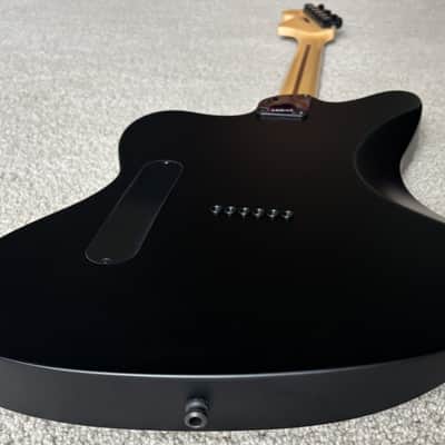 Fender Jim Root Jazzmaster Electric Guitar, Flat Black, Hard Shell Case image 15