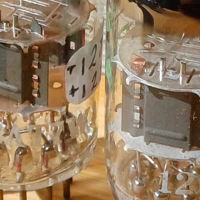 Very rare 70's NOS RTC Philips Mullard 12AT7WA special quality ecc81 12at7 like M8137 best pro audio tube preamp... image 11