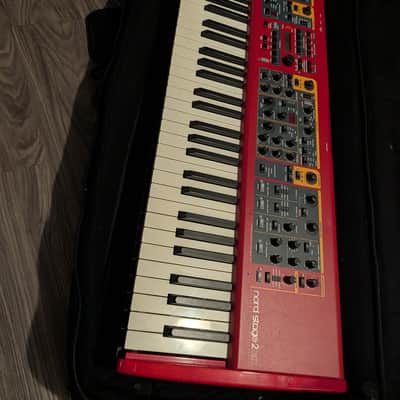 Nord Stage 2 EX HP76 Hammer Action Portable 76-Key Digital Piano 2015 - 2016 - Red imagen 2