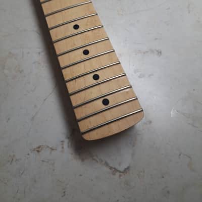 Mighty Mite 6-String Guitar Neck for Fender Stratocaster- Unfinished Birdseye Maple- NOS New Unused image 3