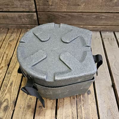 Hardcase 10" HardRock Granite LINED Tom Drum Case USED! RKHR150826 image 4