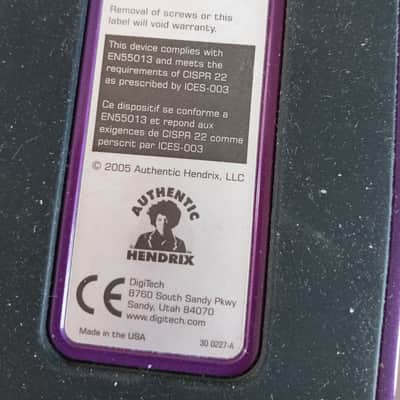 DigiTech Jimi Hendrix Experience Pedal - repaired image 10